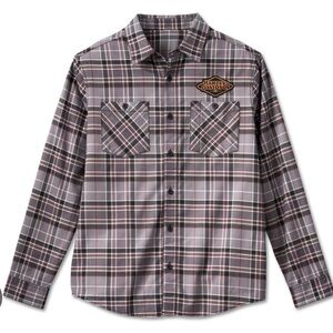 NWT MEN HARLEY DAVIDSON 120 YEARS ANNIVERSARY EDITION BUTTON DOWN SHIRT
